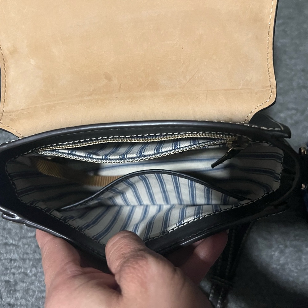Dooney & Bourke Saffiano Saddle Crossbody Bag - Picture 11 of 15
